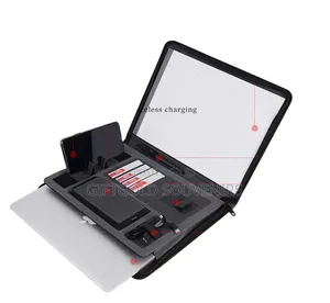Multifunctional A4 USB Wireless Fast Charging Document Folder
