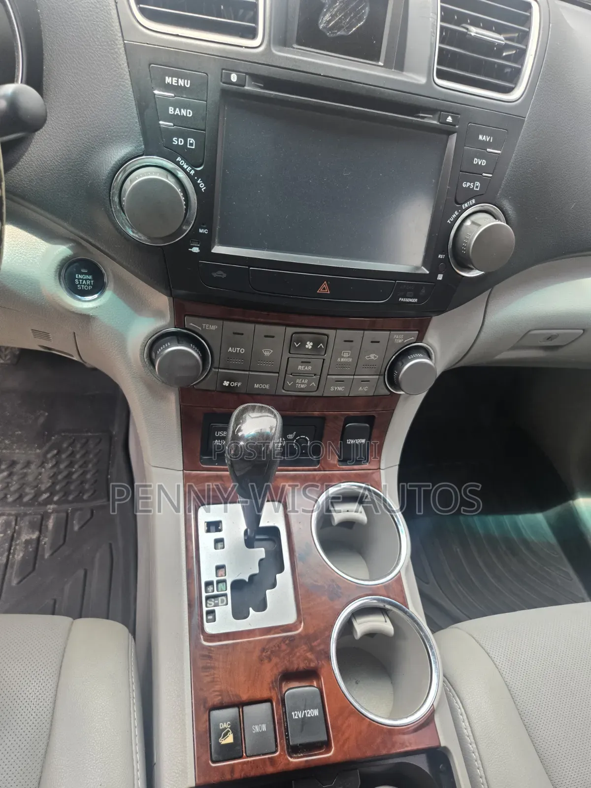 Toyota Highlander 2011 Blue