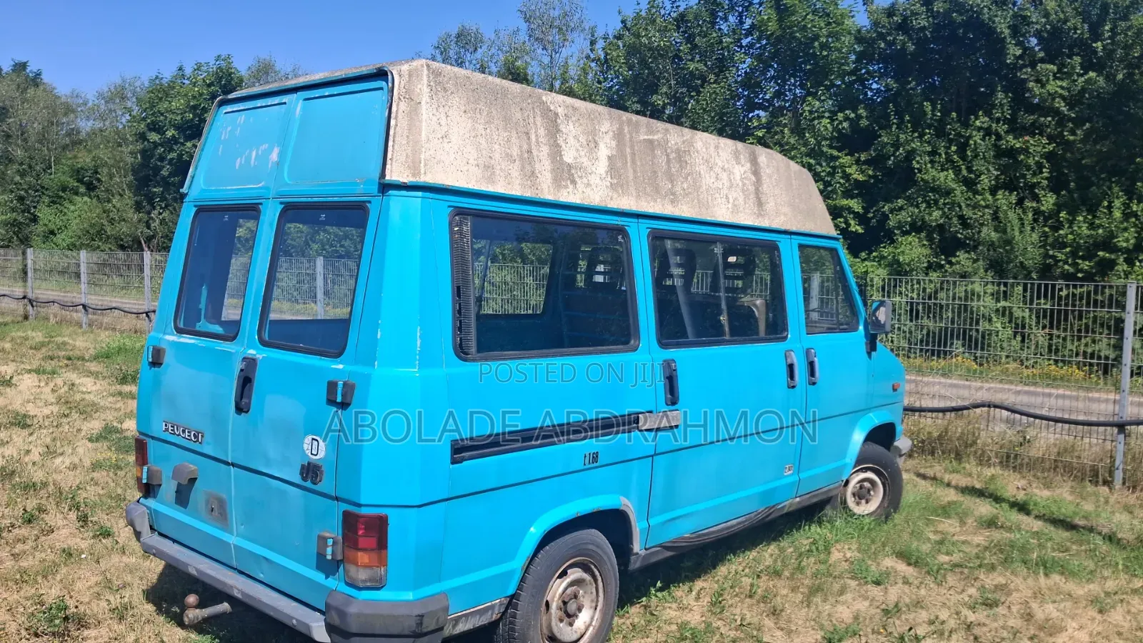 Peugeot Boxer 1995 Blue