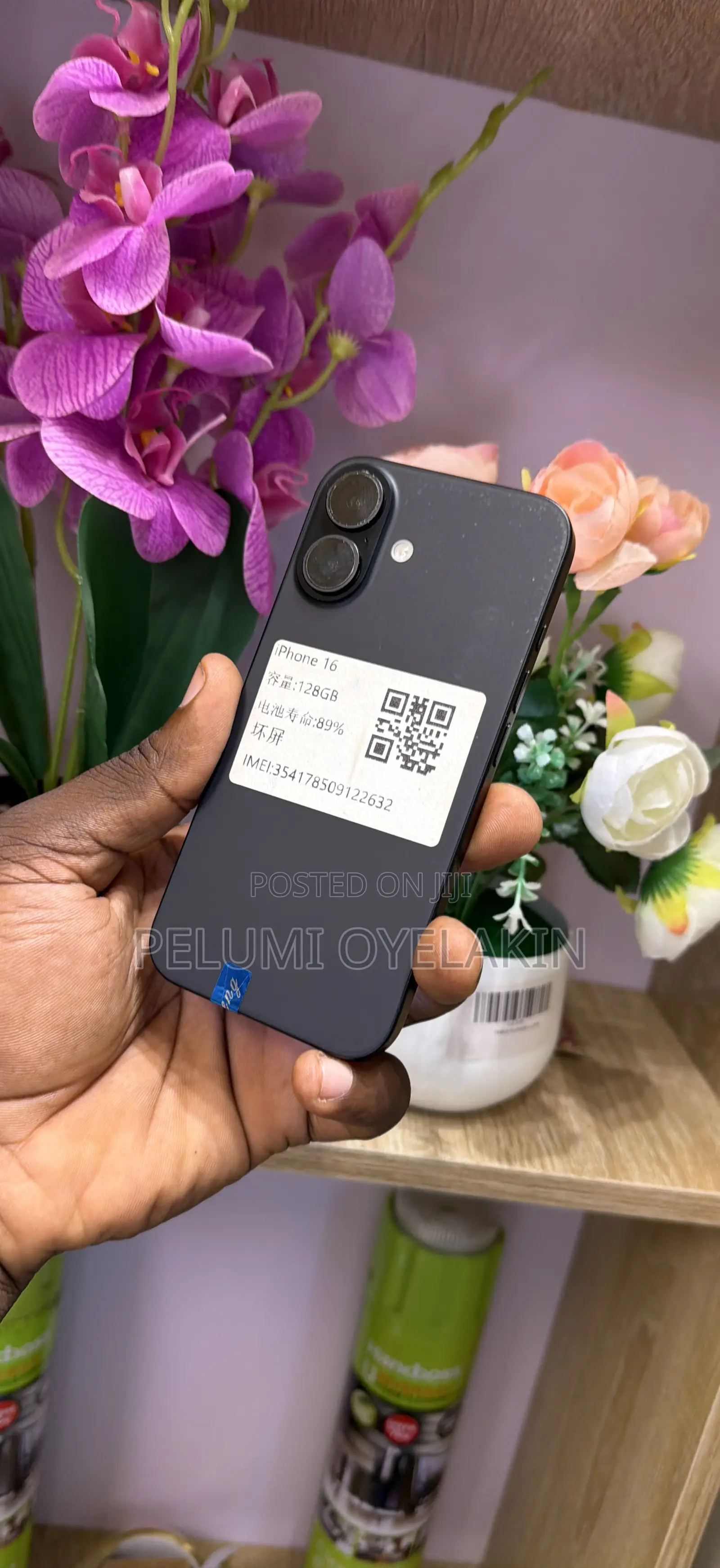 Apple iPhone 16 128 GB Black