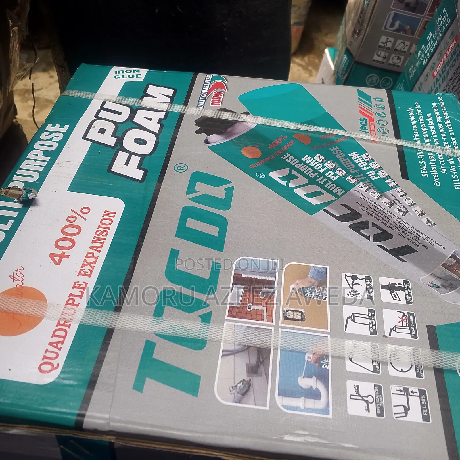 TOCDO Pu Foam Multi Purpose Installation Foam Original