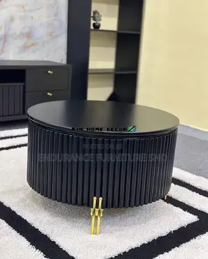 Round Center Table Made With Agf Material