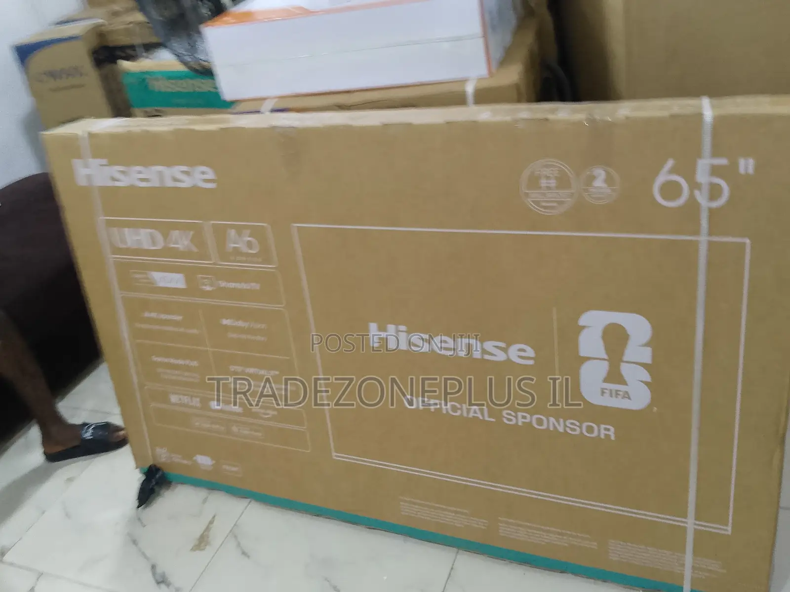 Hisense 65 Inches Smart With Slim Bezel Design