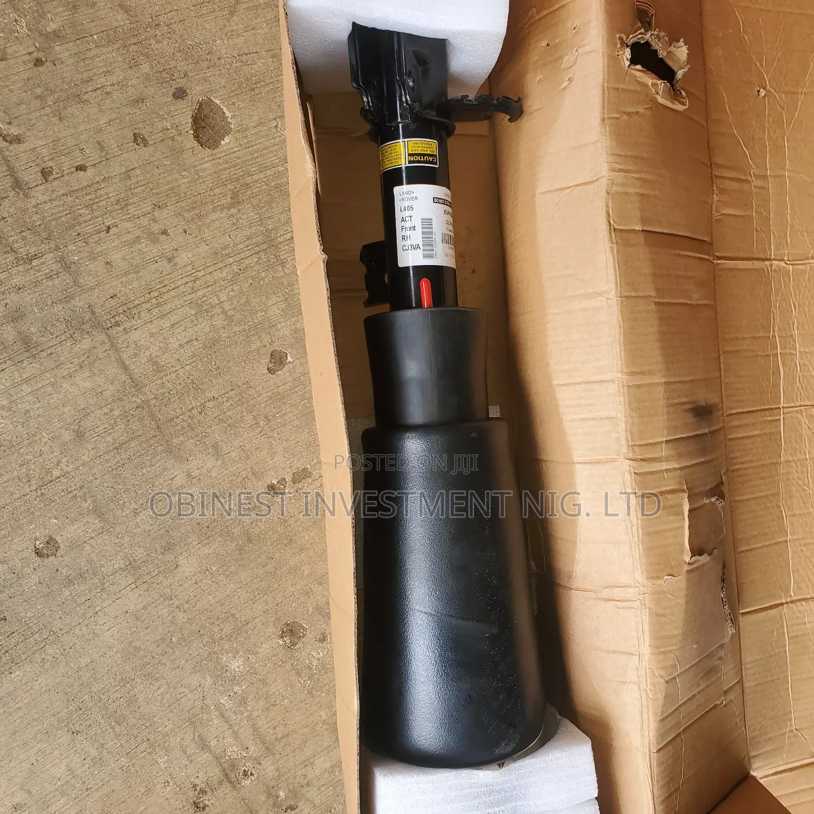 Front Right Shock Range Rover Vogue 2010 With Sensor