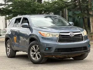 Toyota Highlander Limited 4dr SUV AWD (3.5L 6cyl 6A) 2015 Blue