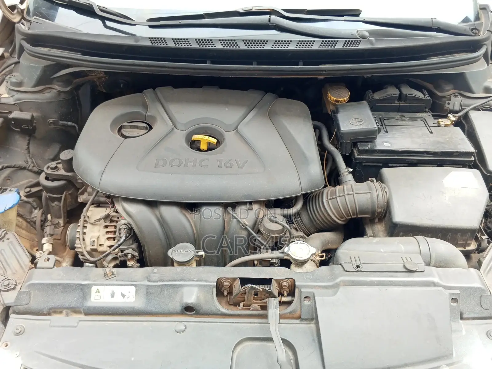Hyundai Elantra 2013 White