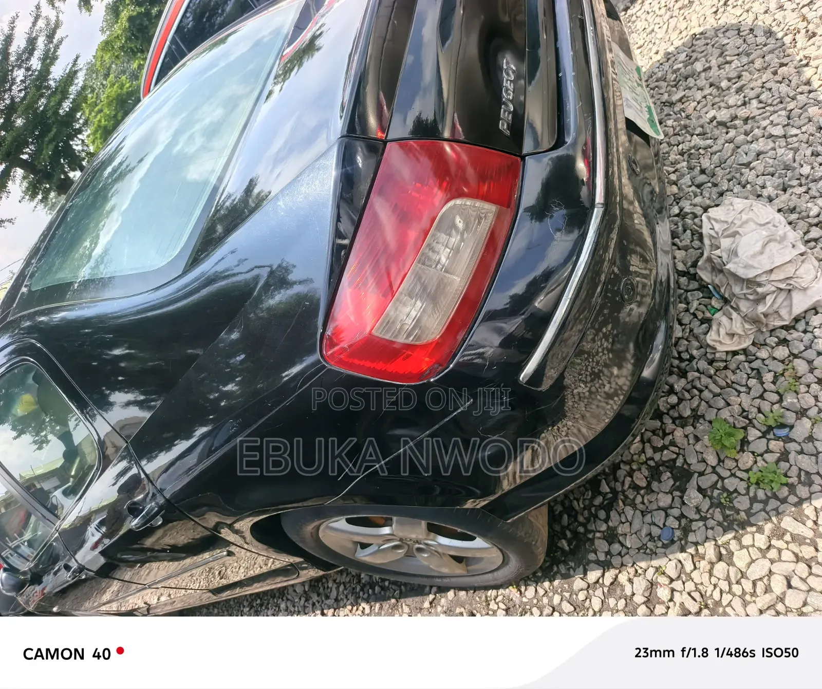 Peugeot 407 2008 Black