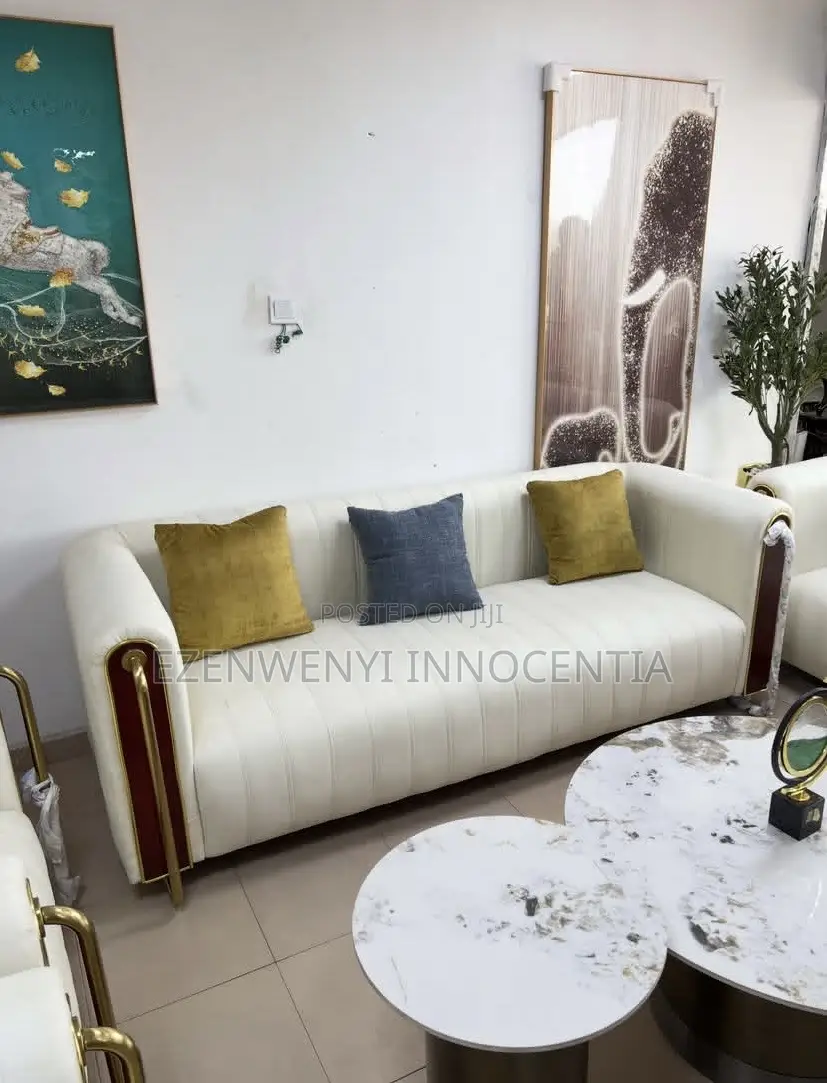 Leather Imported Seven Seater Sofa