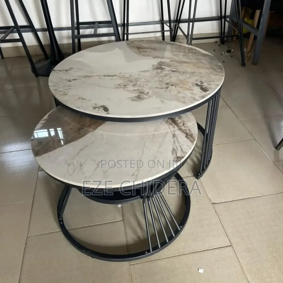 2 in 1 Marble Centre Table
