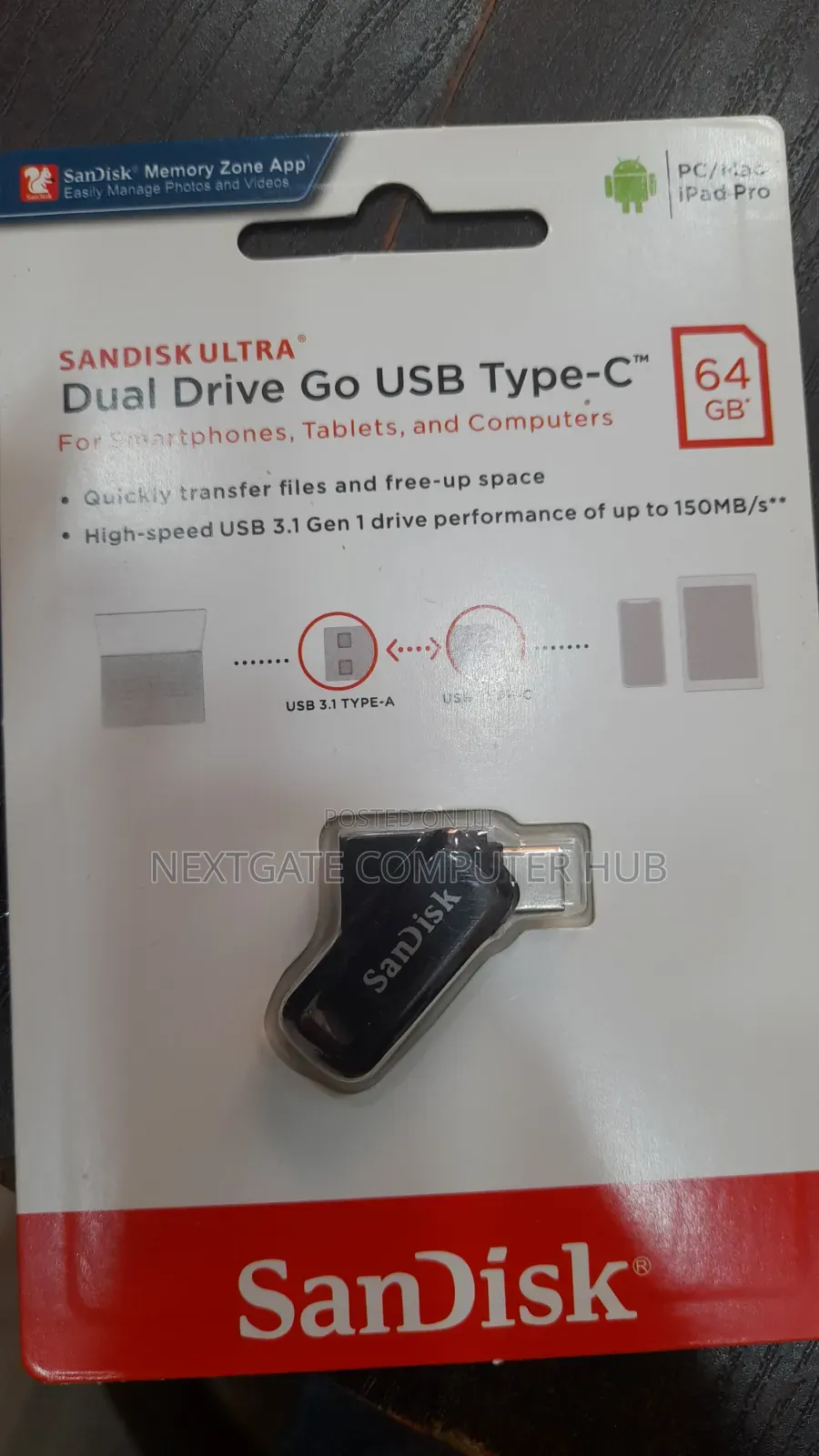 USB to Type C Flash Drive
