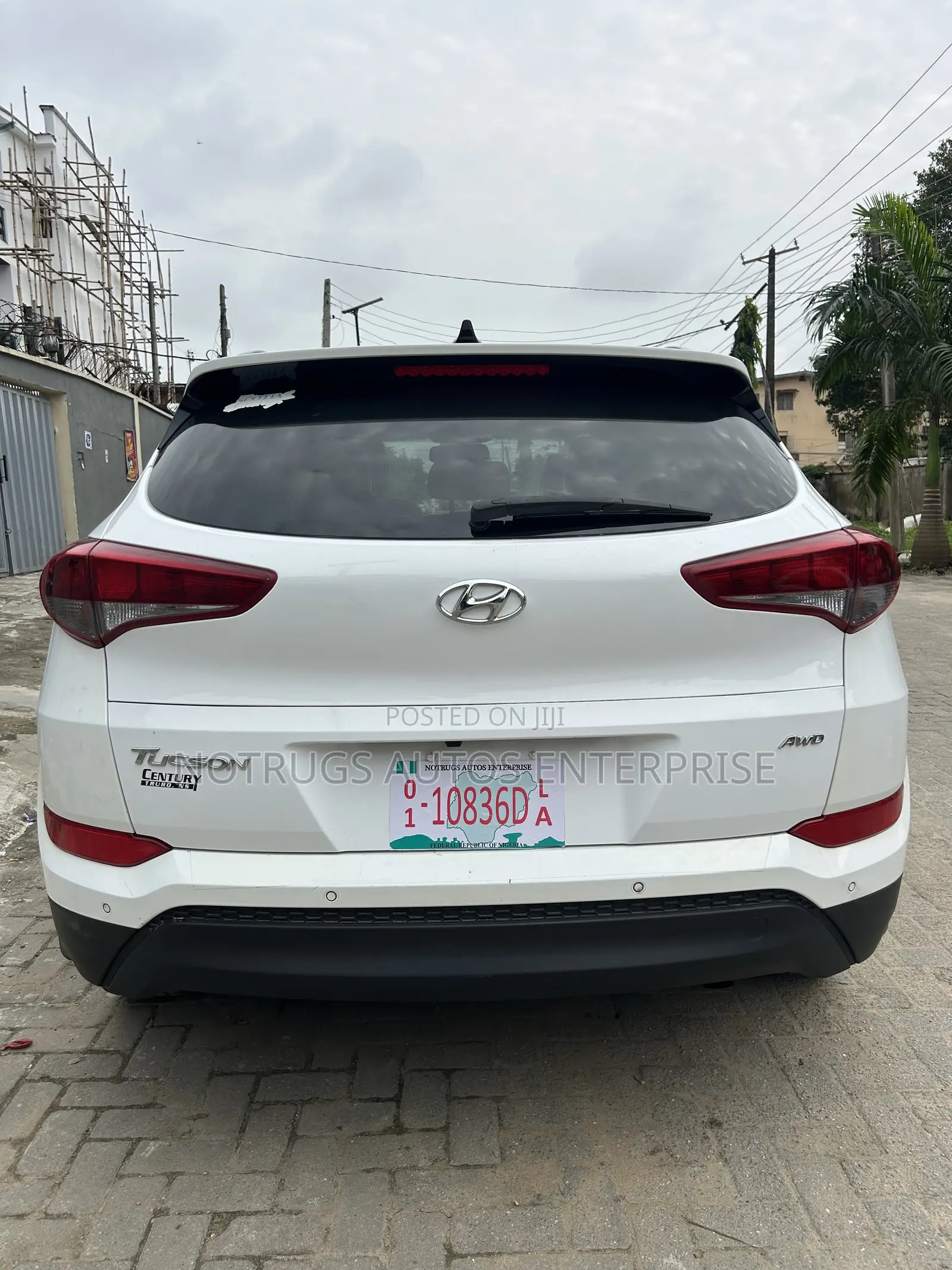 Hyundai Tucson Limited AWD 2017 White