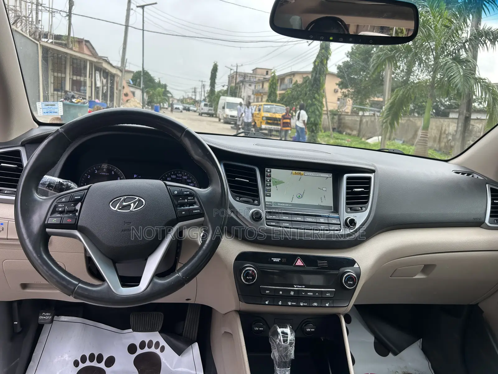 Hyundai Tucson Limited AWD 2017 White