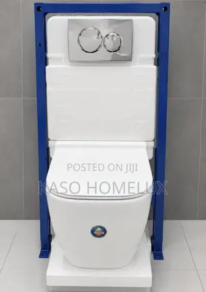 Complete Set White Color Conceal Wc