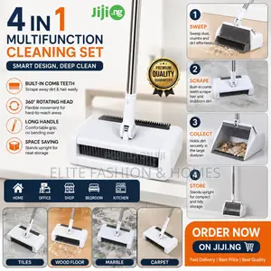 4-in-1 Multifunction Manual Floor Sweeper | Broom