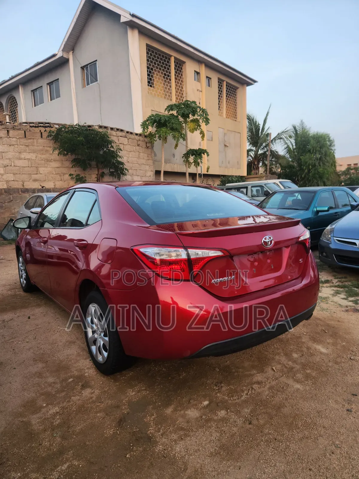 Toyota Corolla 2014 Maroon