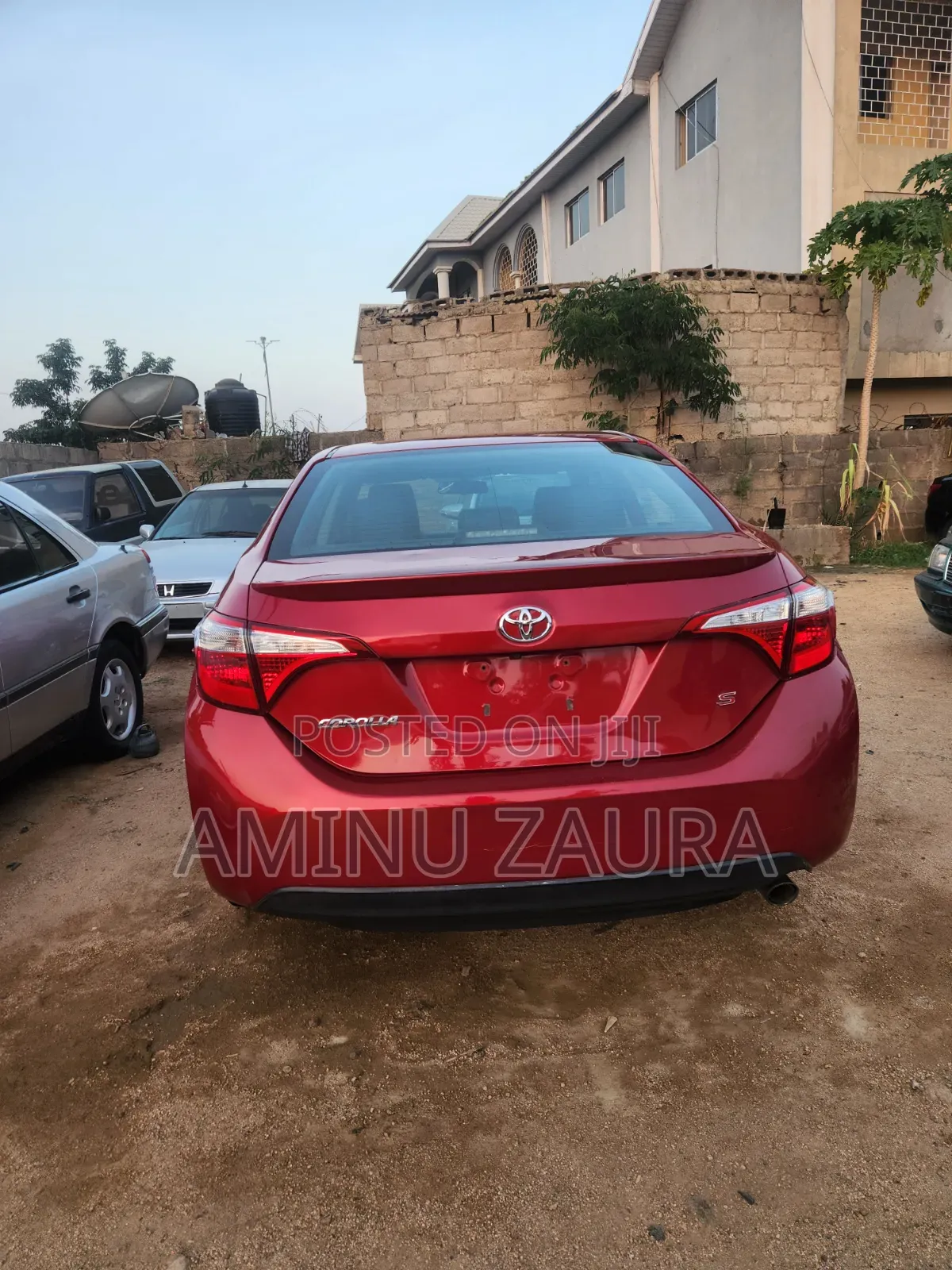Toyota Corolla 2014 Maroon