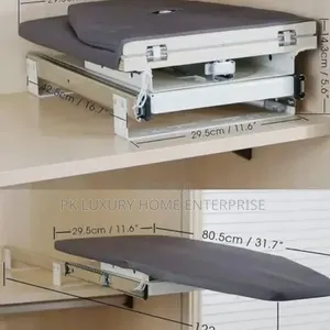 Foldable Pull-Out Cabinet Ironing Board