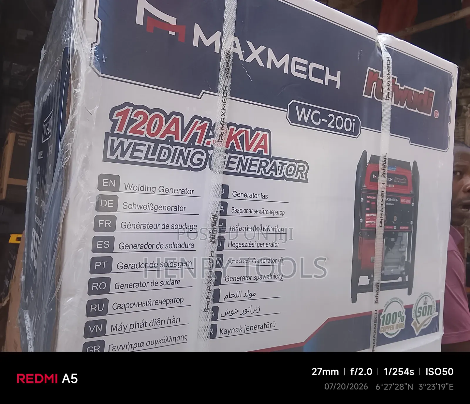 Welding Generator Maxmech Product