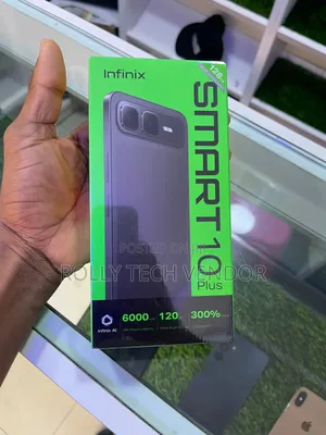 New Infinix Smart 10 Plus 128 GB Black