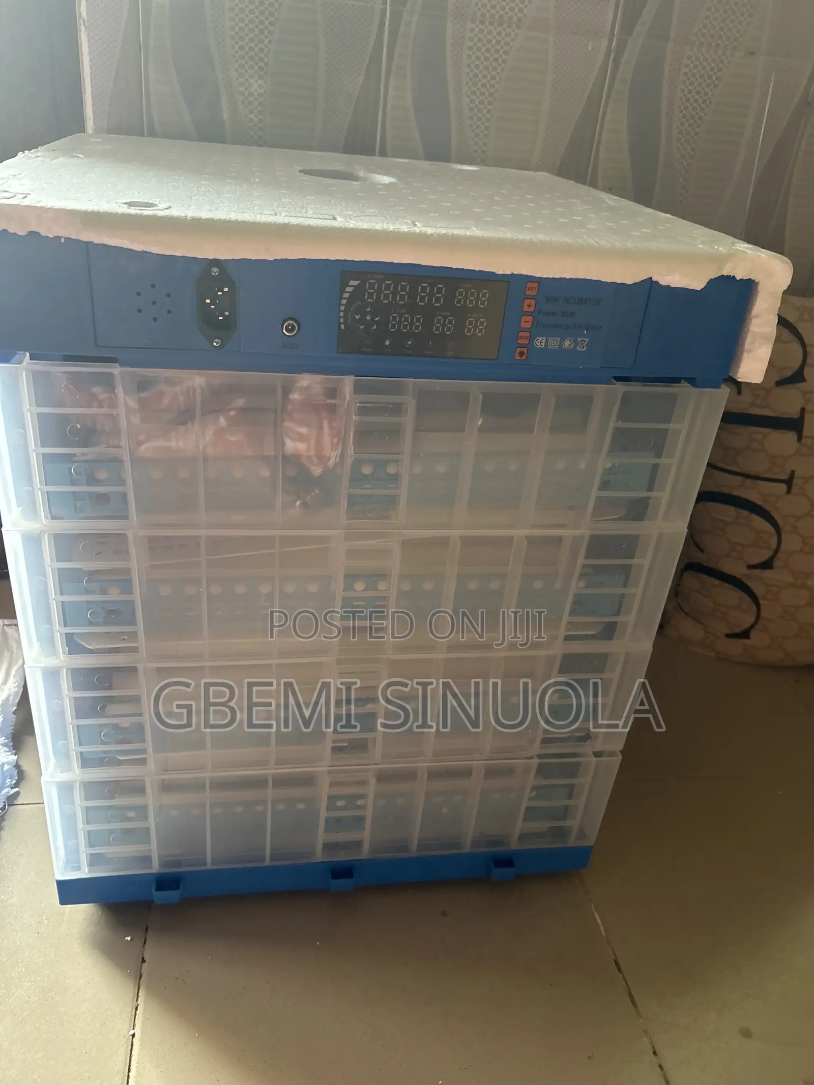 250-Egg Fully Automatic Egg Incubator