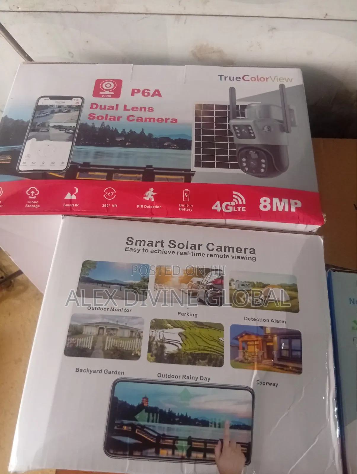 Dual Lens Solar Camera