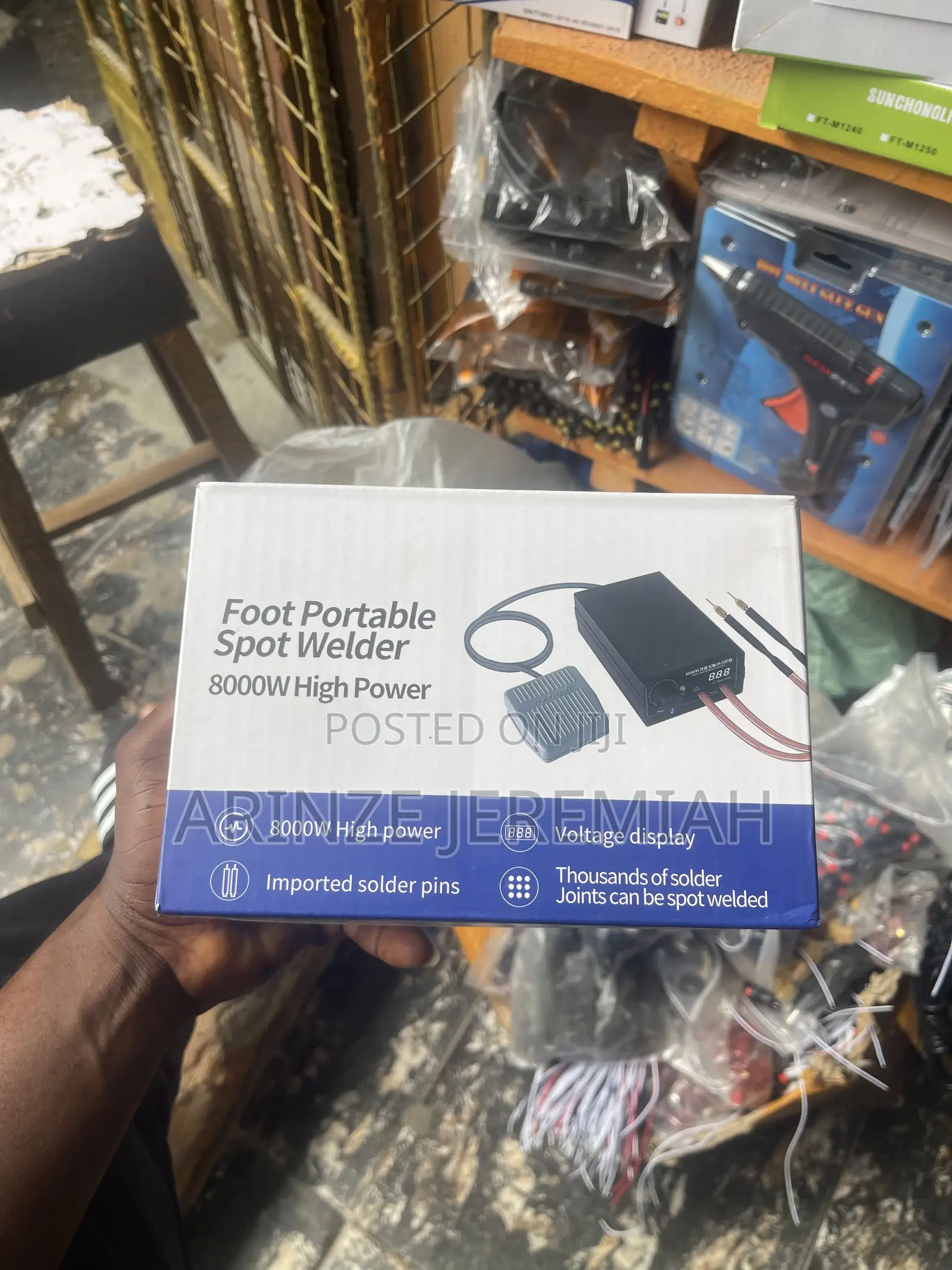 Foot Potable Spot Welder