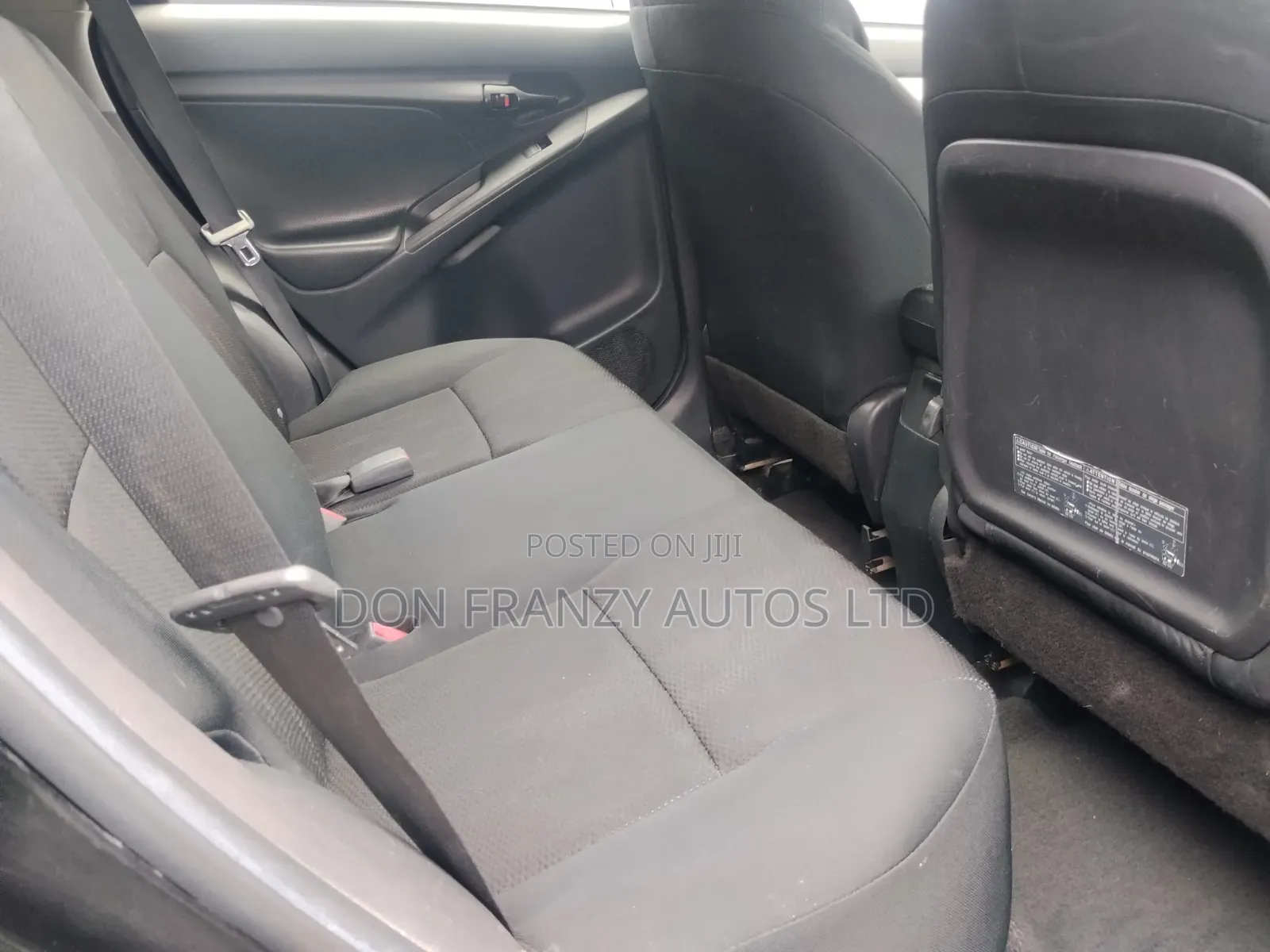Toyota Matrix 2012 Black