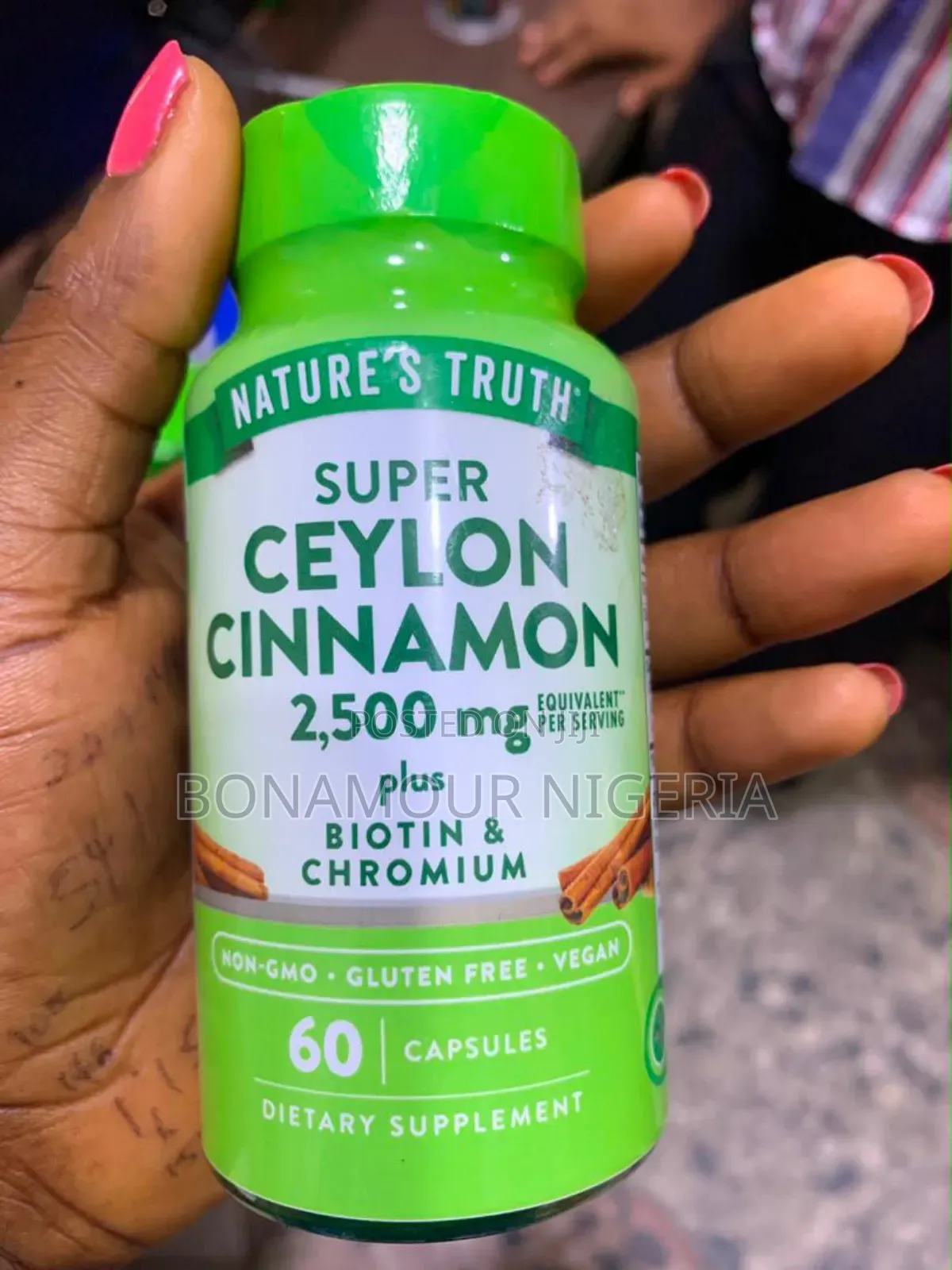 Nature's Truth Super Ceylon Cinnamon 2500mg X60 Capsules