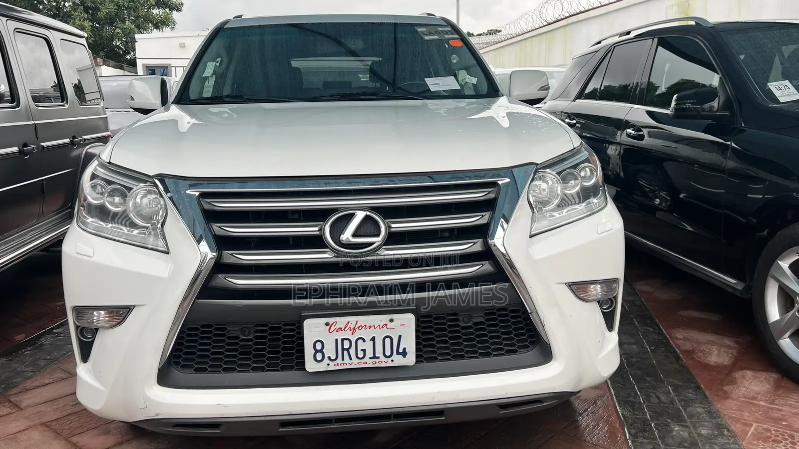 Lexus GX 460 Base 2019 White