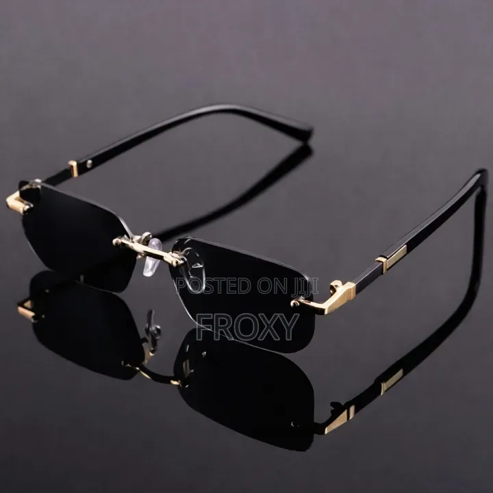 Monarch Luxe Rimless Sunglasses