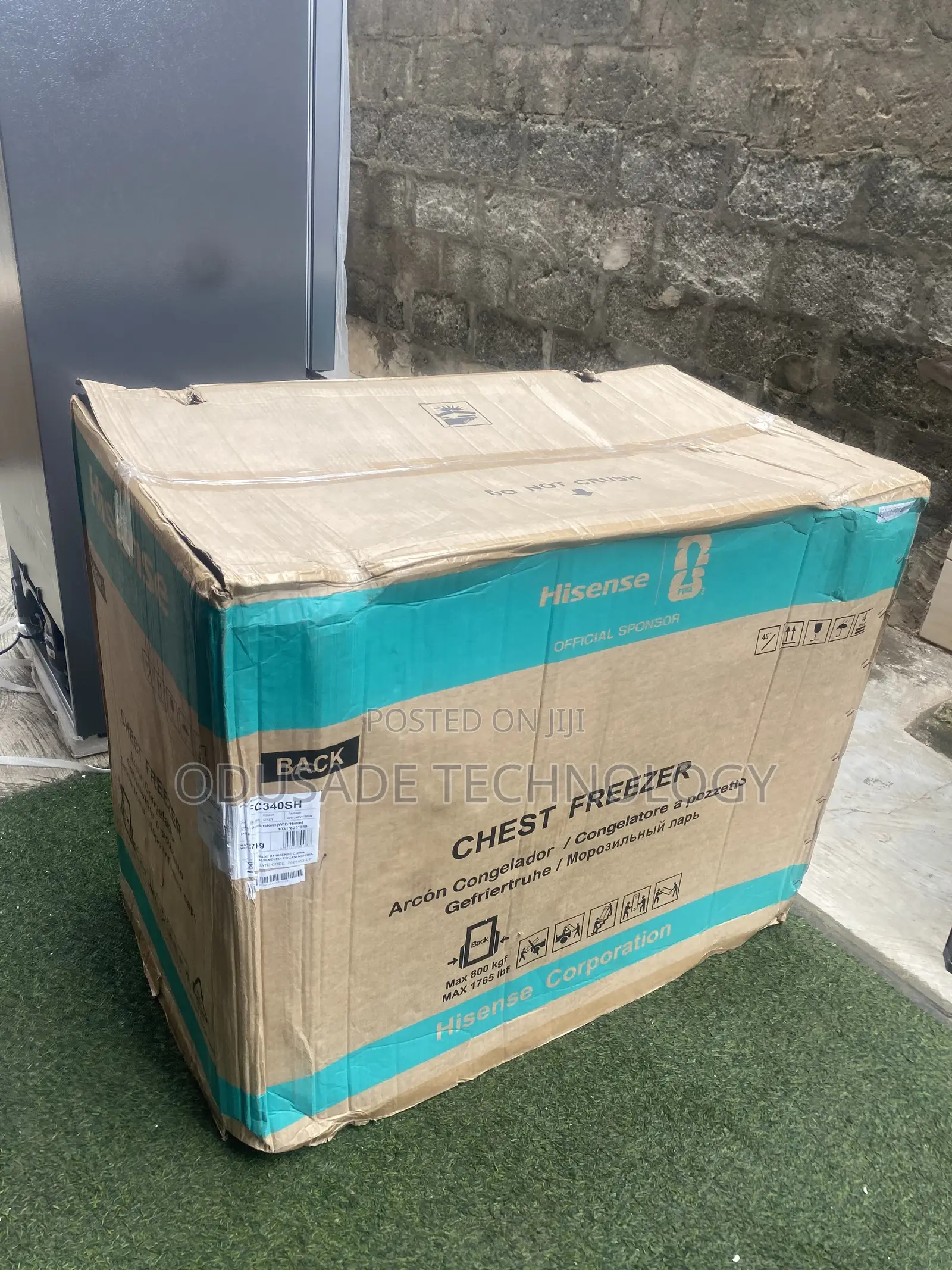 Hisense 340SH Chest Freezer With Energy Efficient Compressor
