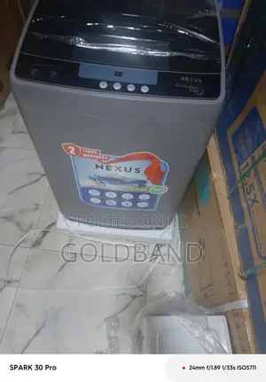 Nexus 8.5kg Quiet Top Loading Washer