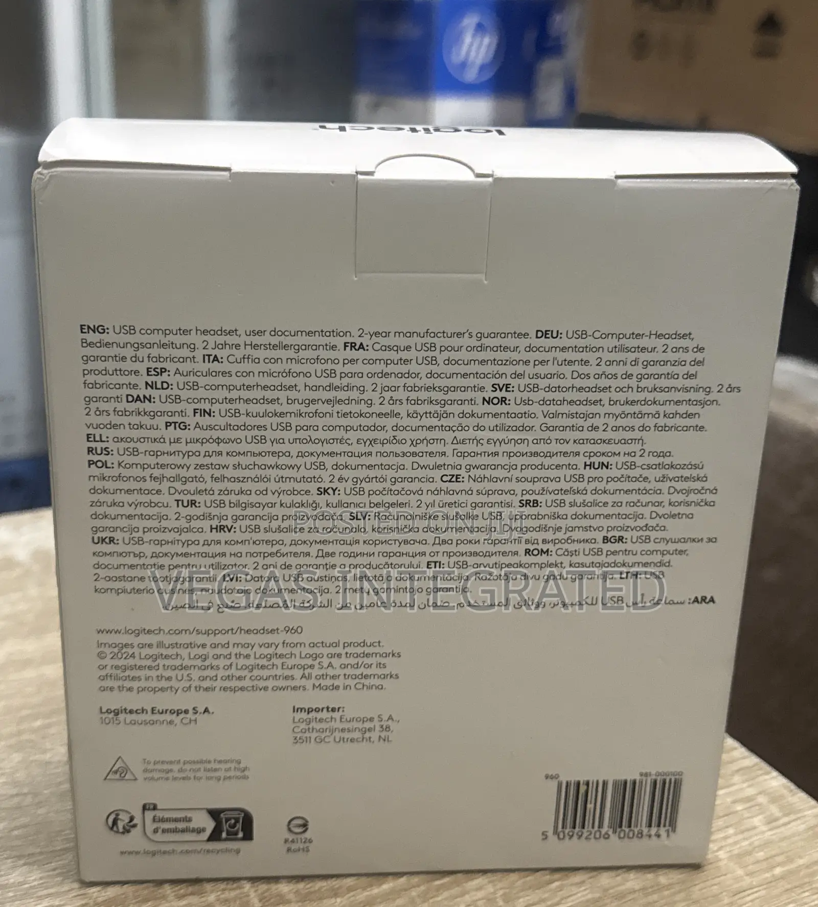 Logitech 960 USB Computer Headset