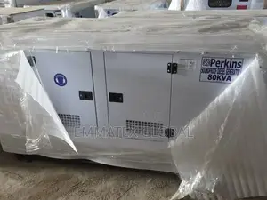 Original Perkins Diesel Sound Proof Generator 80kva With Warranty