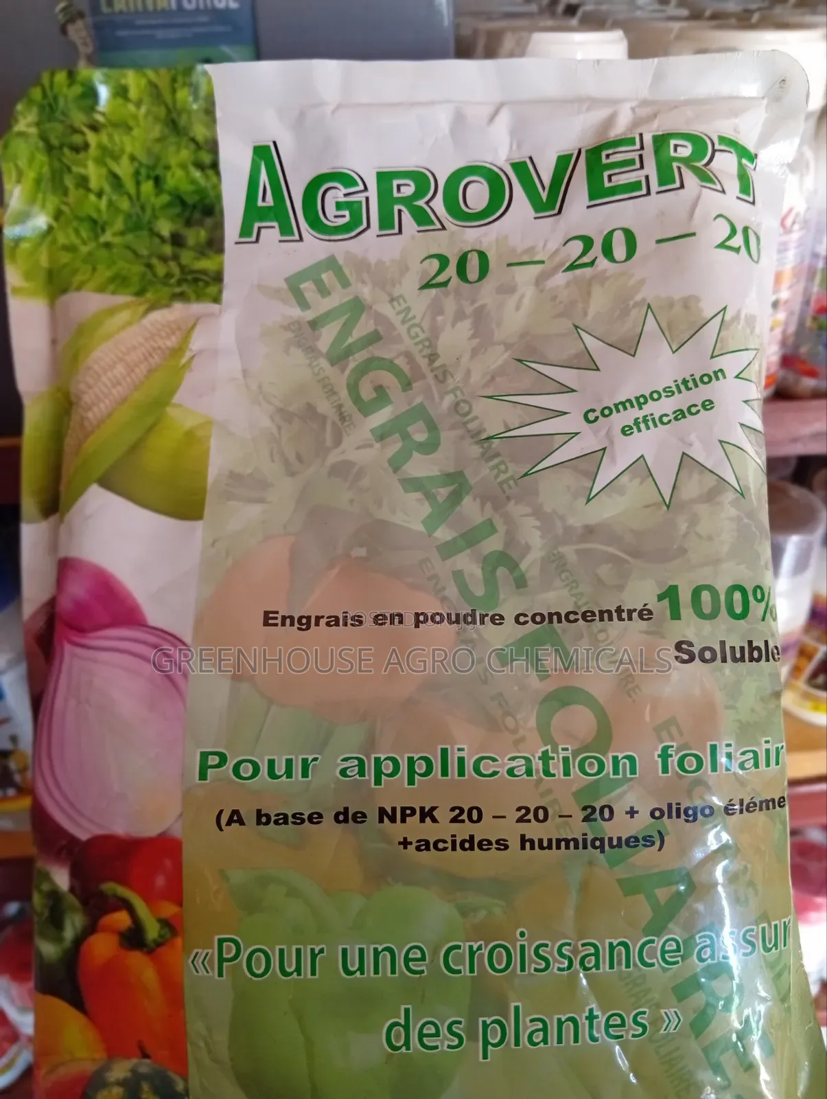 Agrovert Water Soluble NPK Fertilizers (20-20-20, 11-46-14 6-13-46)