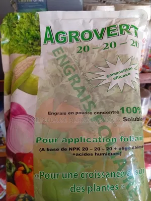 Agrovert Water Soluble NPK Fertilizers (20-20-20, 11-46-14 6-13-46)