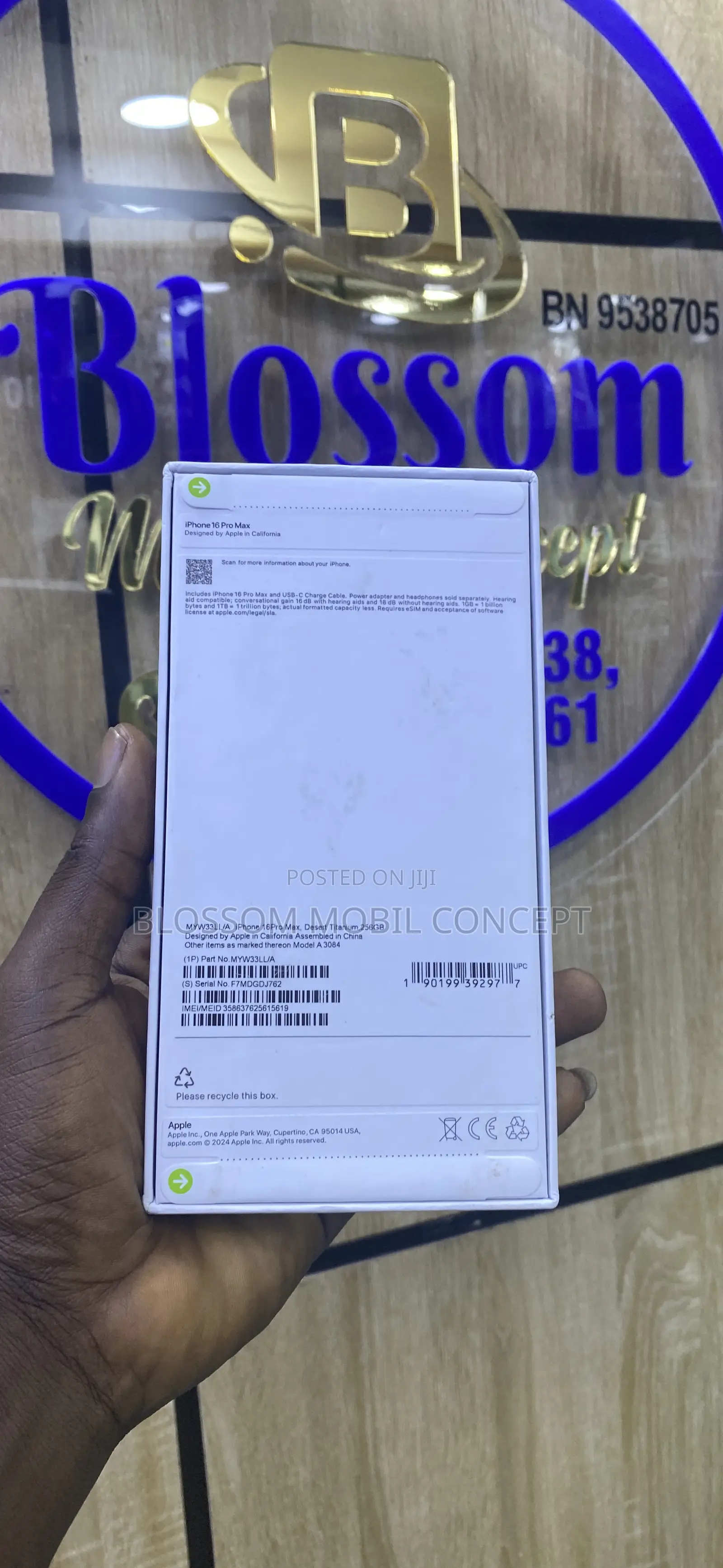 New Apple iPhone 16 Pro Max 256 GB