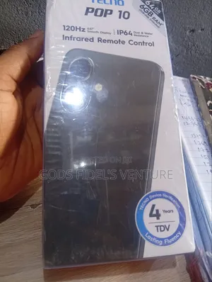 New Tecno Pop 20 64 GB Black