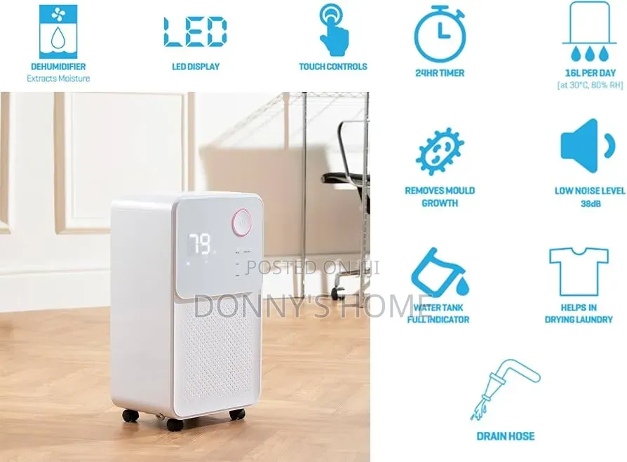 Daewoo Digital 16L Dehumidifier