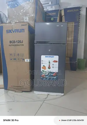 Skyrun BCD-120 120L Double Door Refrigerator