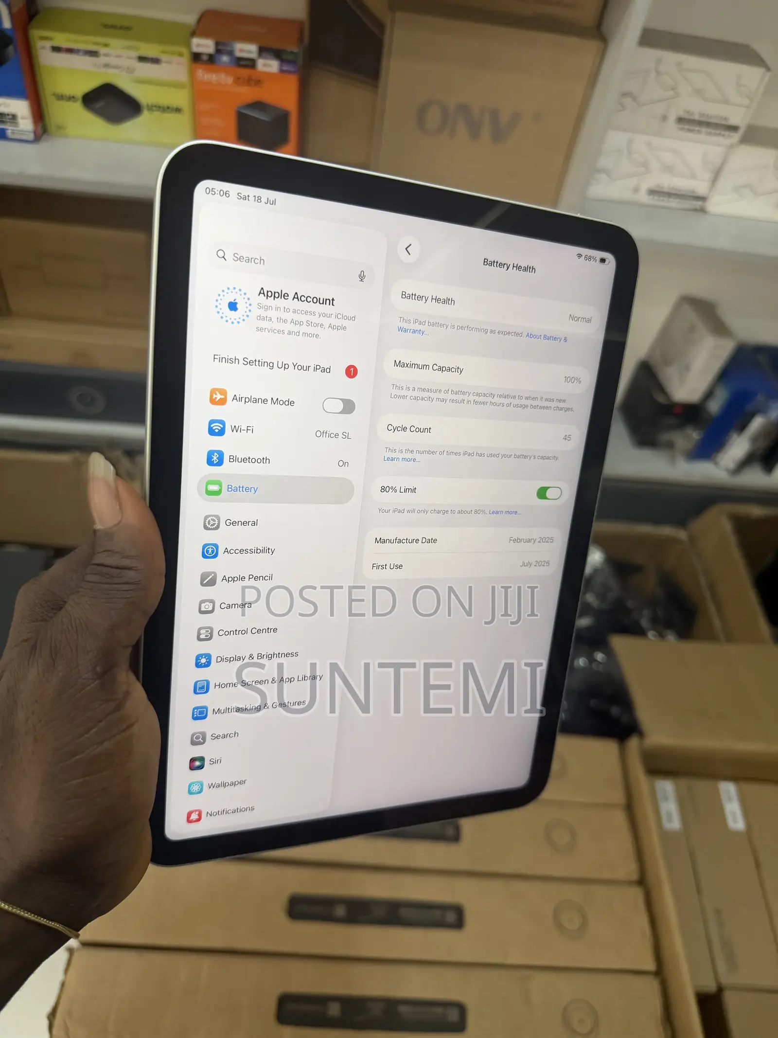 Apple iPad (2025) 128 GB Silver