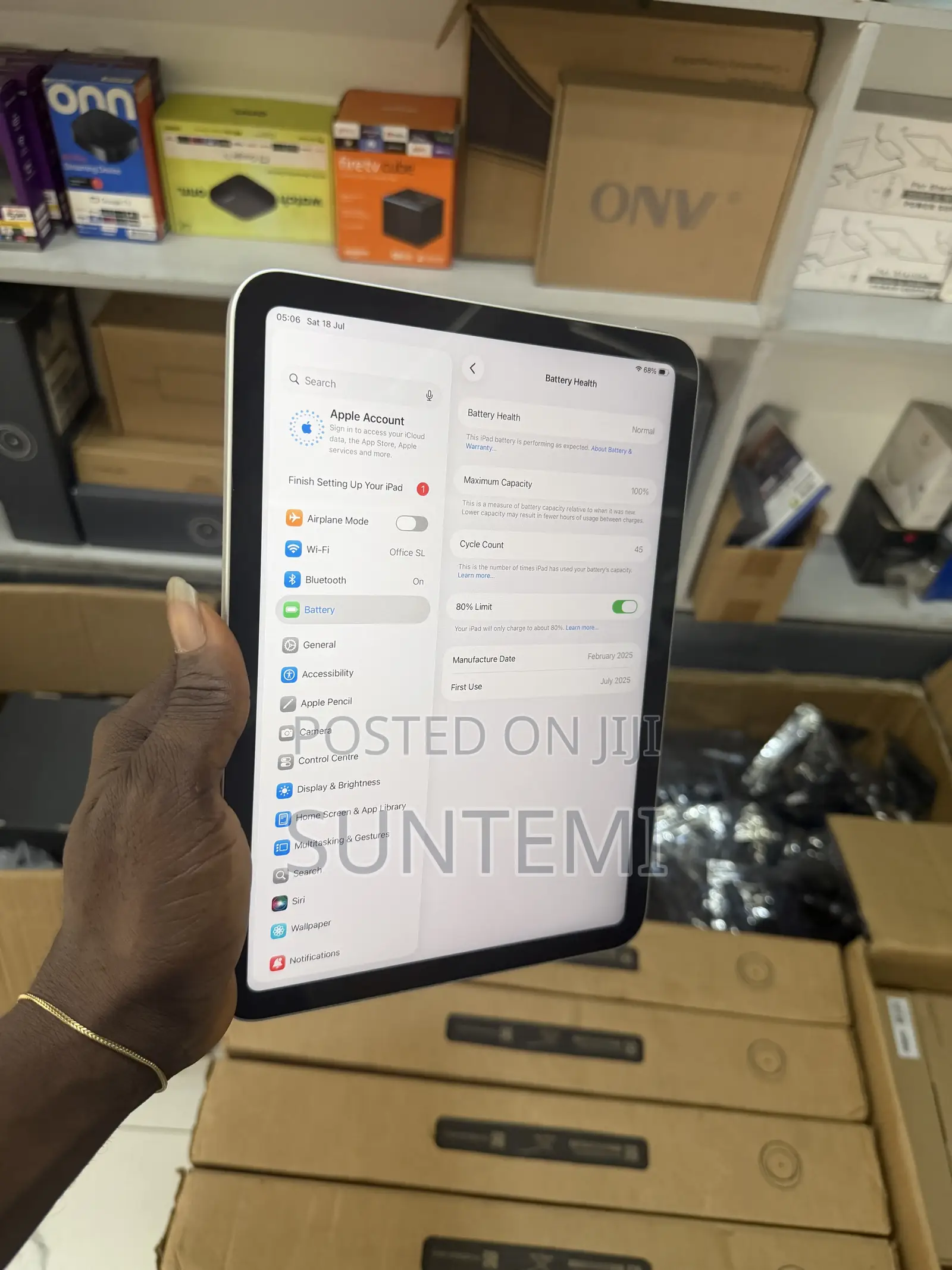 Apple iPad (2025) 128 GB Silver