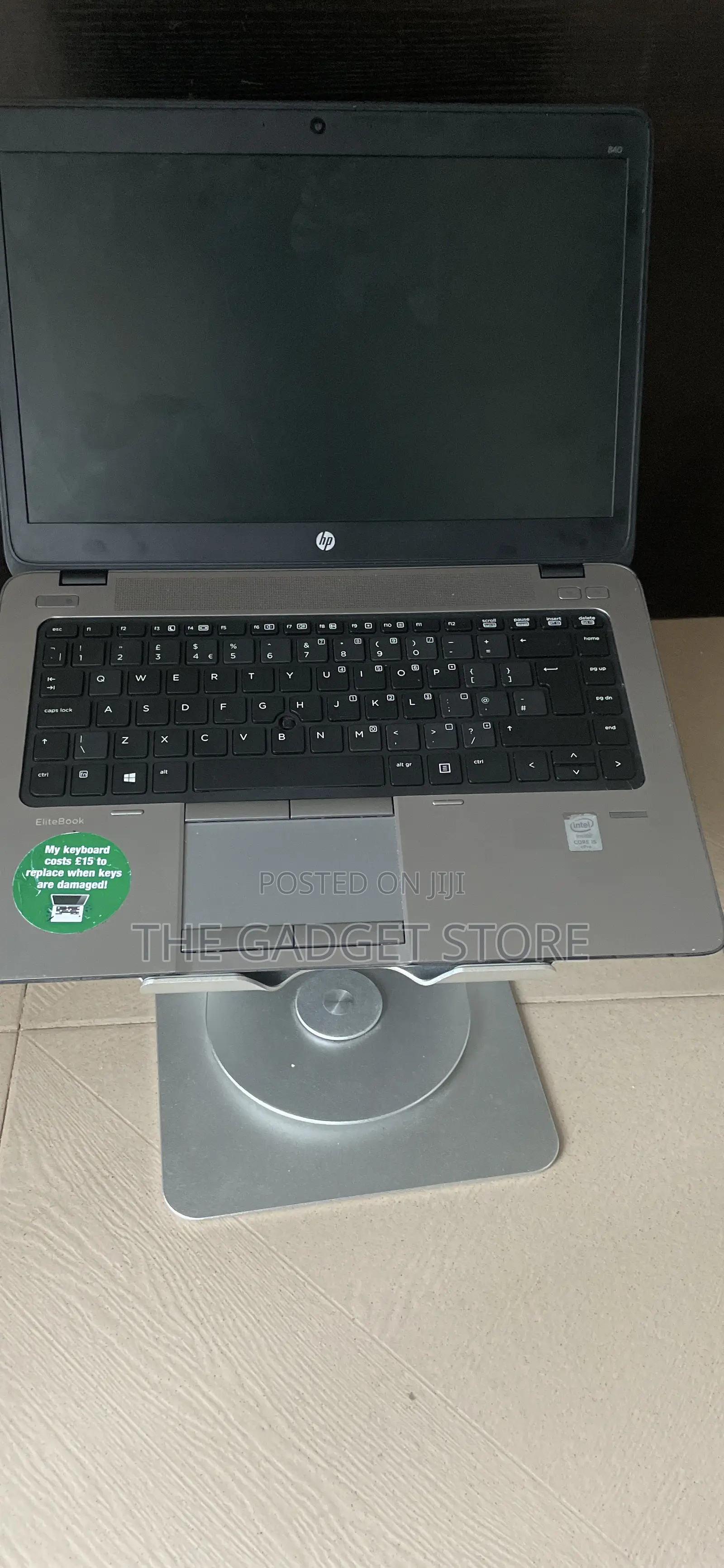 Laptop Stand With Cooling Fan LED