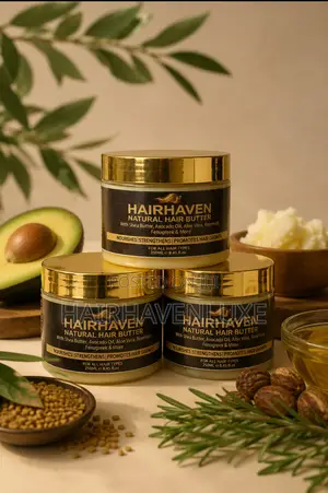 HairHaven Natural Hair Butter for Fast Hair Growth - 250ml
