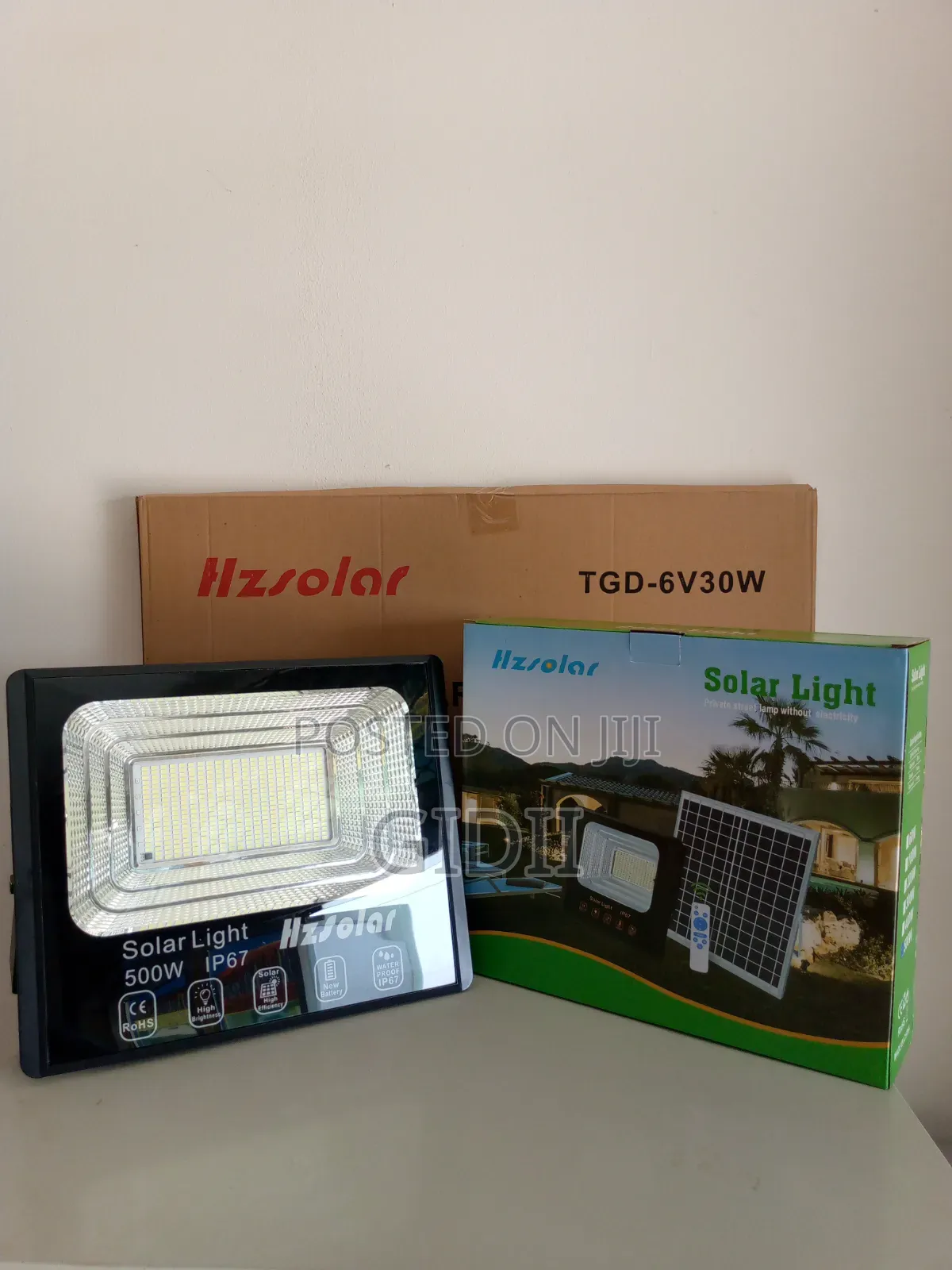 The 500w Solar Floodlight 30w 6v