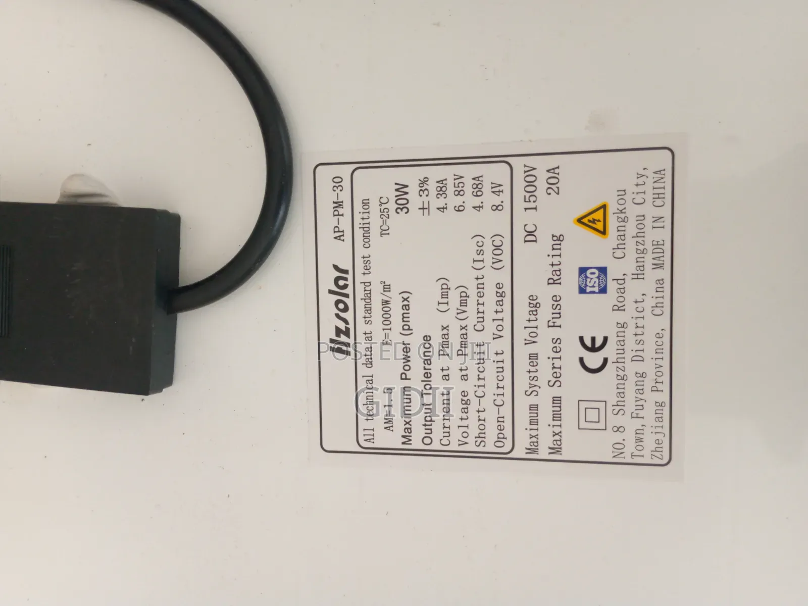 The 500w Solar Floodlight 30w 6v