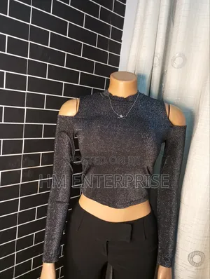 Long Sleeve Crop Top Size 6