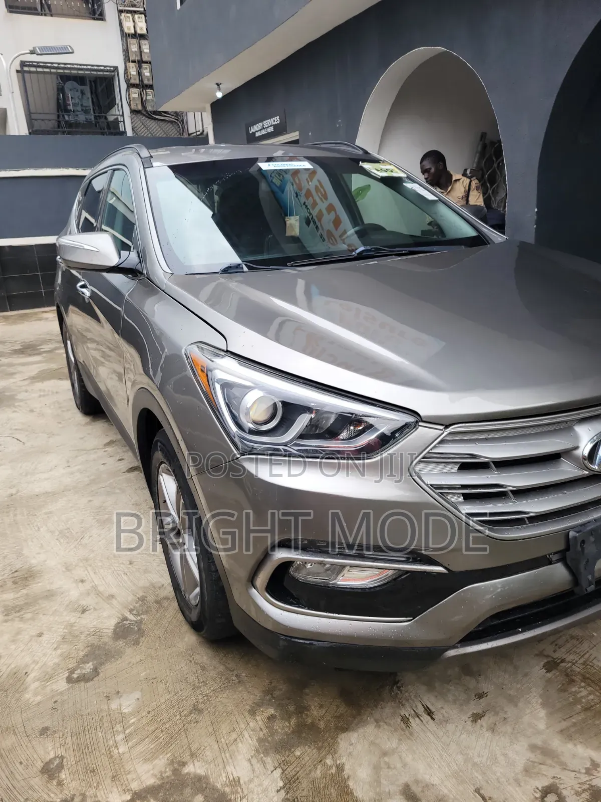 Hyundai Santa Fe 2017 Gray