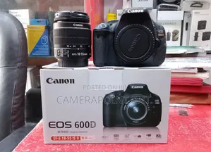 Canon 600D With Kit Lens