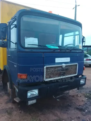 Man Diesel Truck 2004 Blue